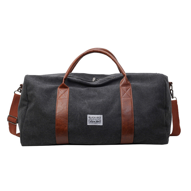 Faltbare Canvas Crossbody Reisetasche (32L) – Schulter & Gym & Sport Unisex