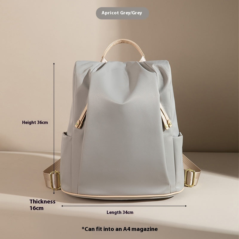 Fashion Nylon Rucksack Damen (20L) – Anti-Diebstahl Wasserdicht Urban Commuter